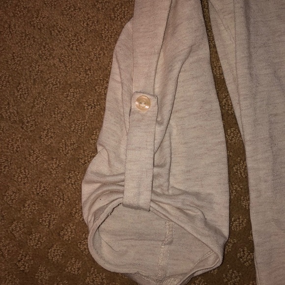 Cream Shirt with Pocket Rue21 - Picture 2 of 3